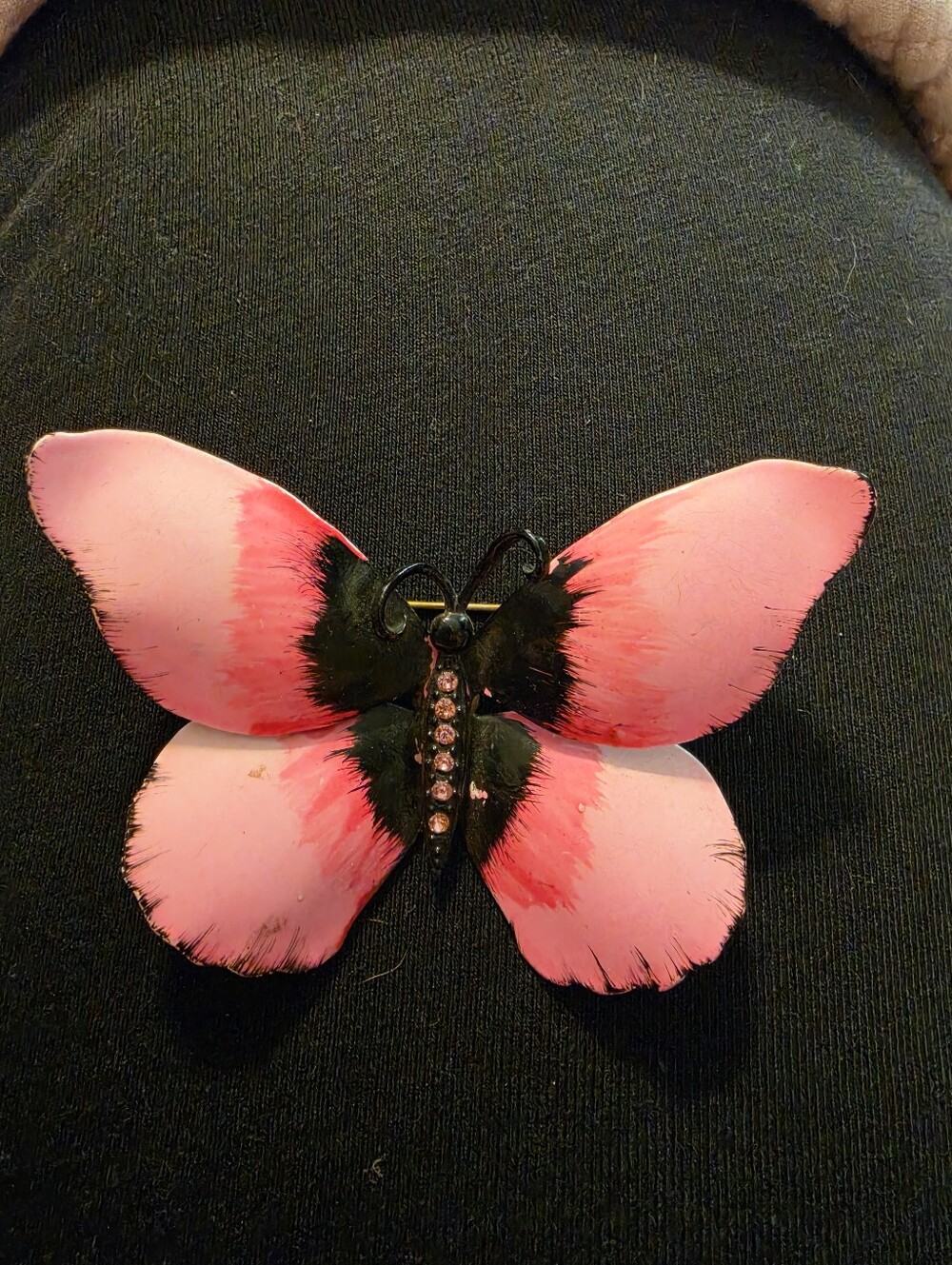 Pink Butterfly Brooch Pin - Women's Accessory